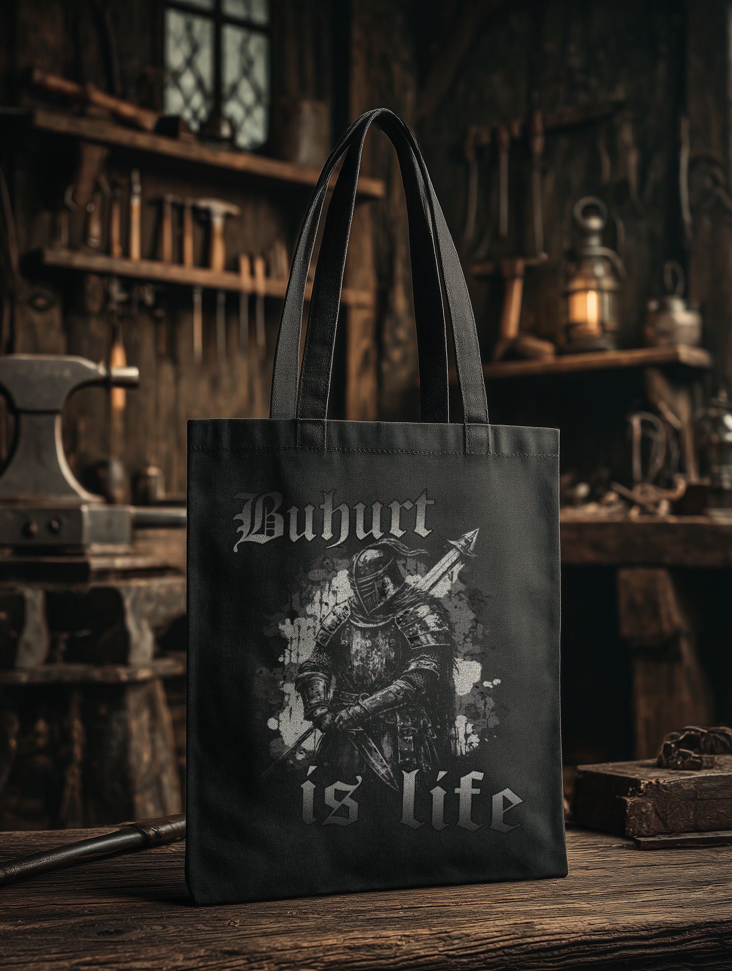 Buhurt is Life – Bio Stoffbeutel