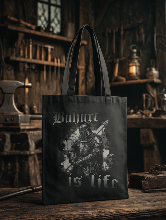 Buhurt is Life – Bio Stoffbeutel