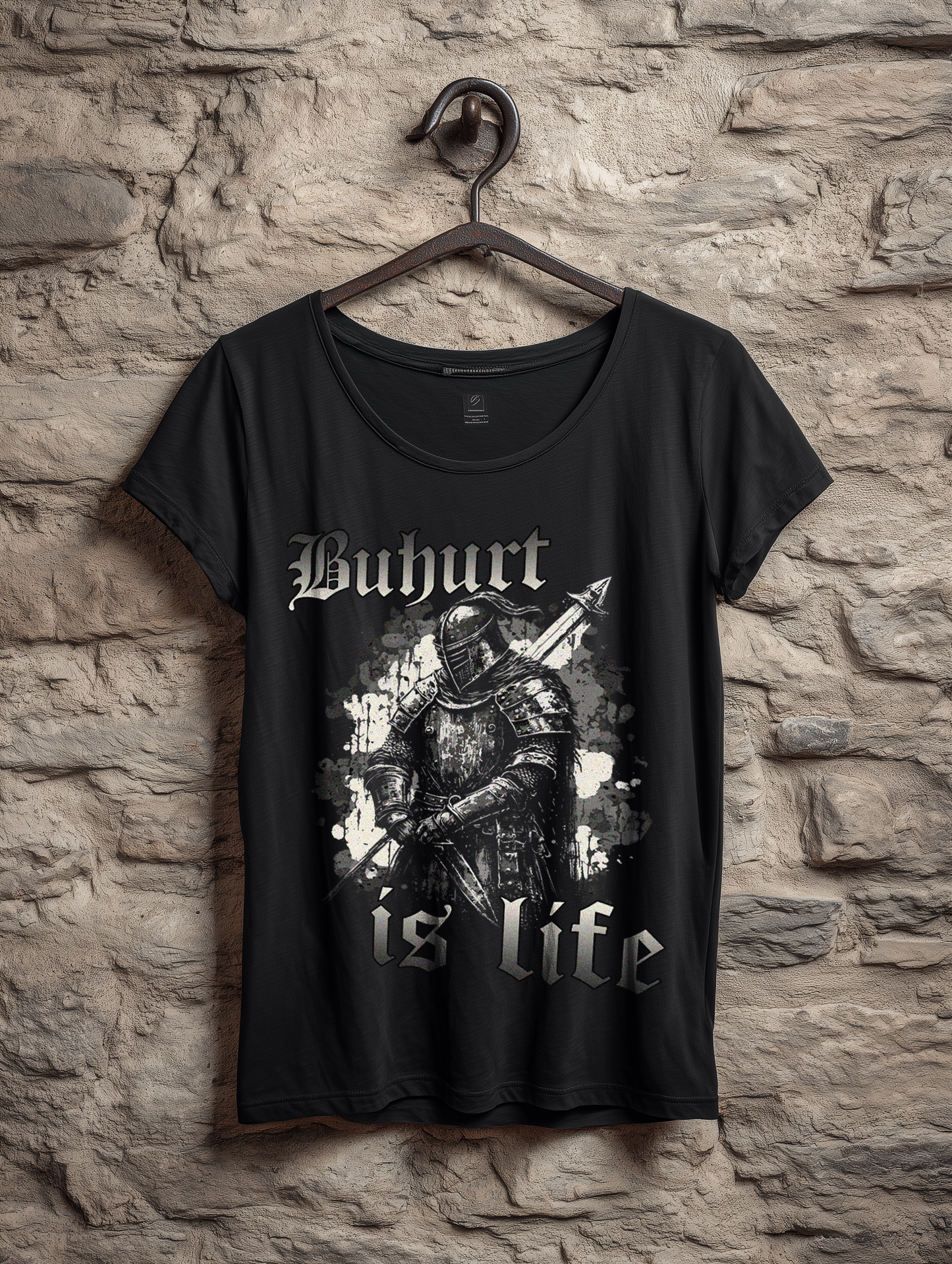 Buhurt Is Life Damen Shirt-  Frauen Bio Lightweight Bio T-Shirt