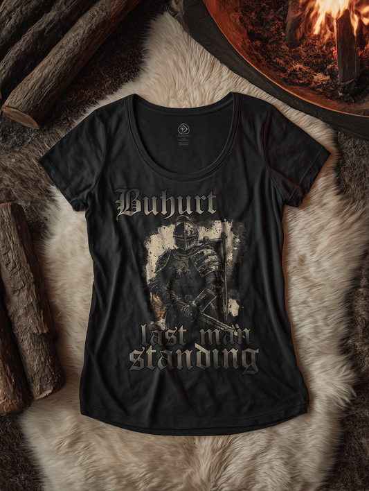 Buhurt Last Man Standing Damen Shirt Bio Lightweight T-Shirt