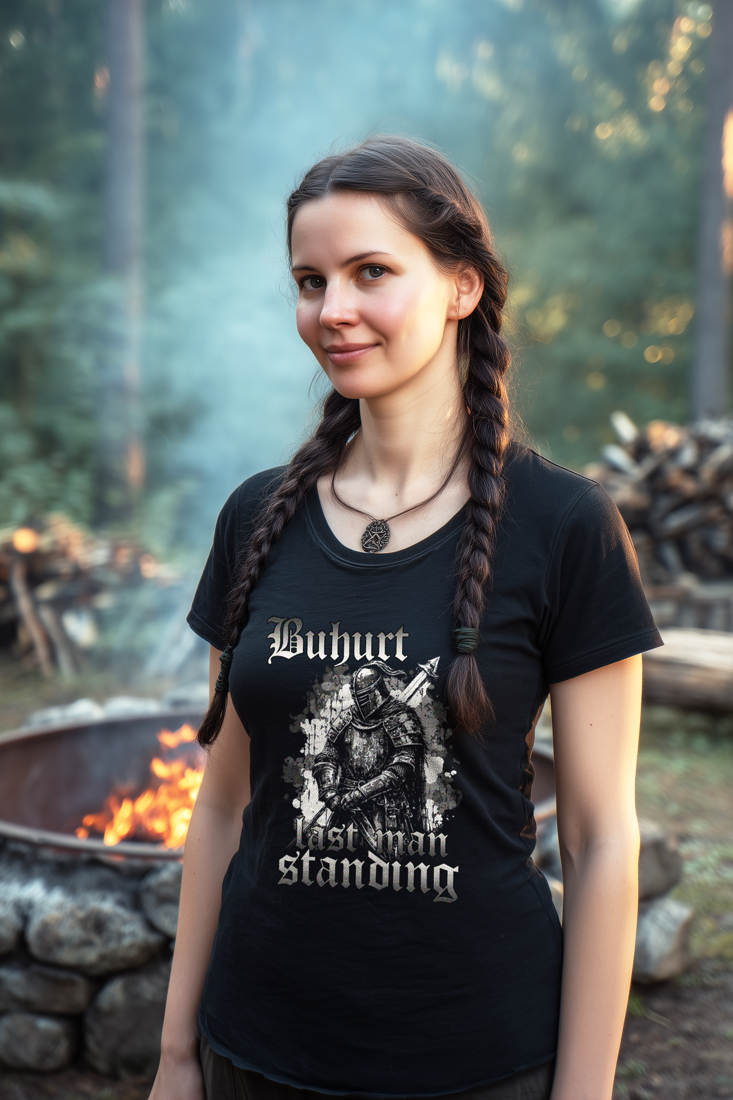 Buhurt Last Man Standing Damen Shirt -Frauen Lightweight Bio  T-shirt