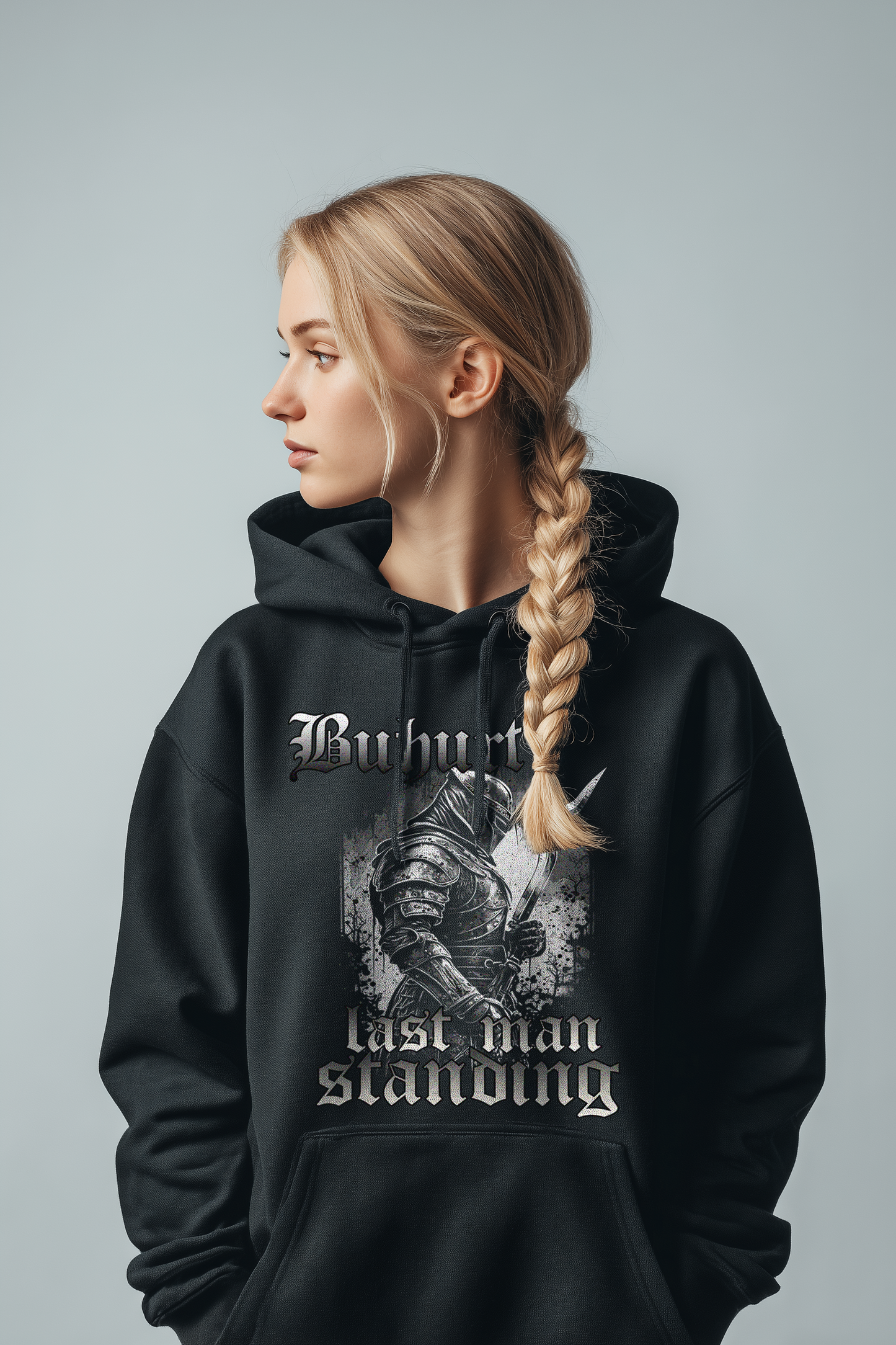 Buhurt Last Man Standing | Dunkler Ritter Edition | Damen Hoodie