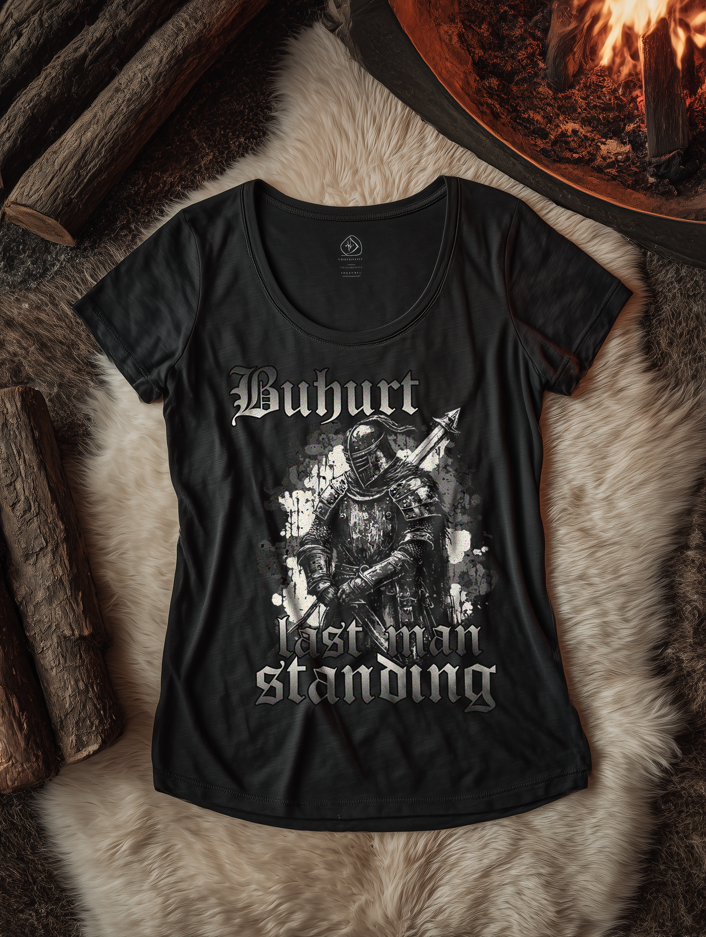 Buhurt Last Man Standing Damen Shirt -Frauen Lightweight Bio  T-shirt