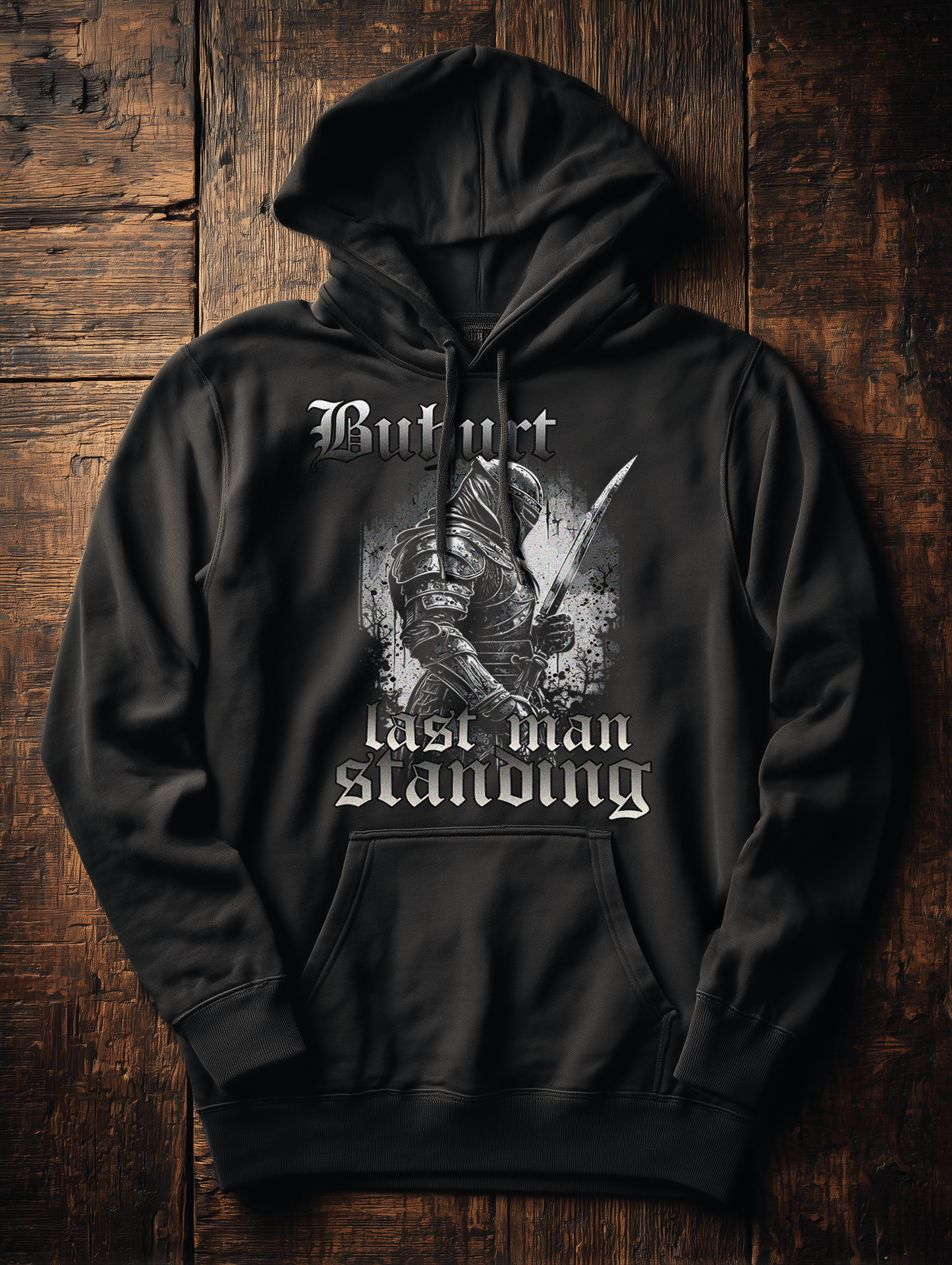 Buhurt Last Man Standing | Dunkler Ritter Edition | Damen Hoodie