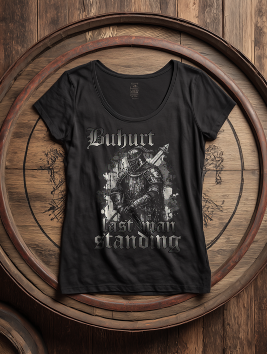 Buhurt Last Man Standing Damen Shirt -Frauen Lightweight Bio  T-shirt