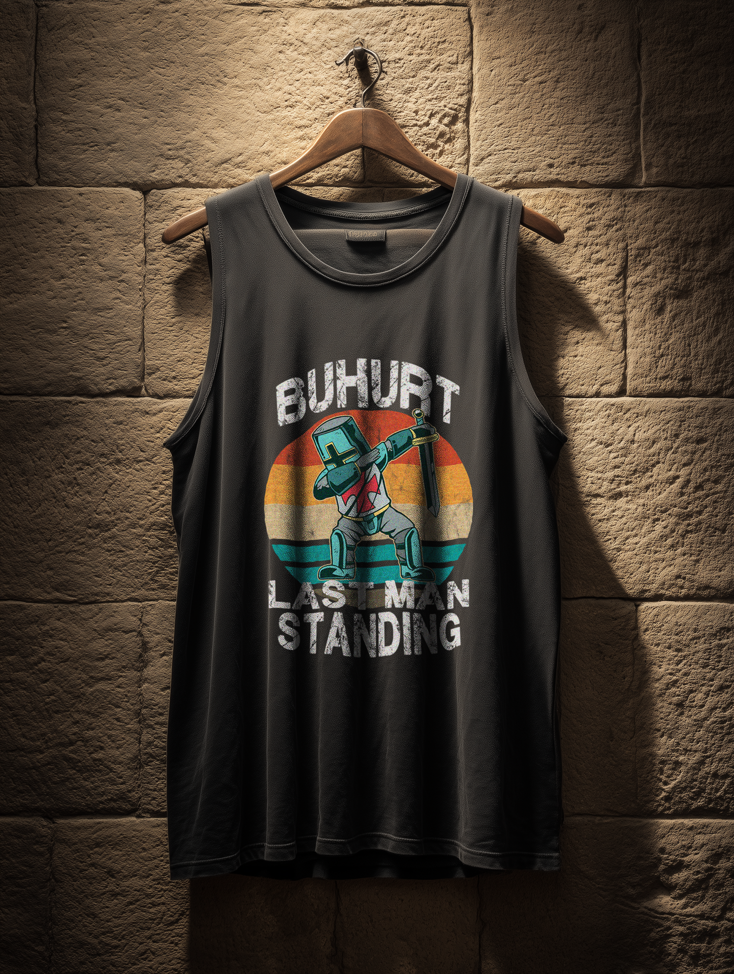 Buhurt Last Man Standing – Dab Edition – Herren Bio Tank Top