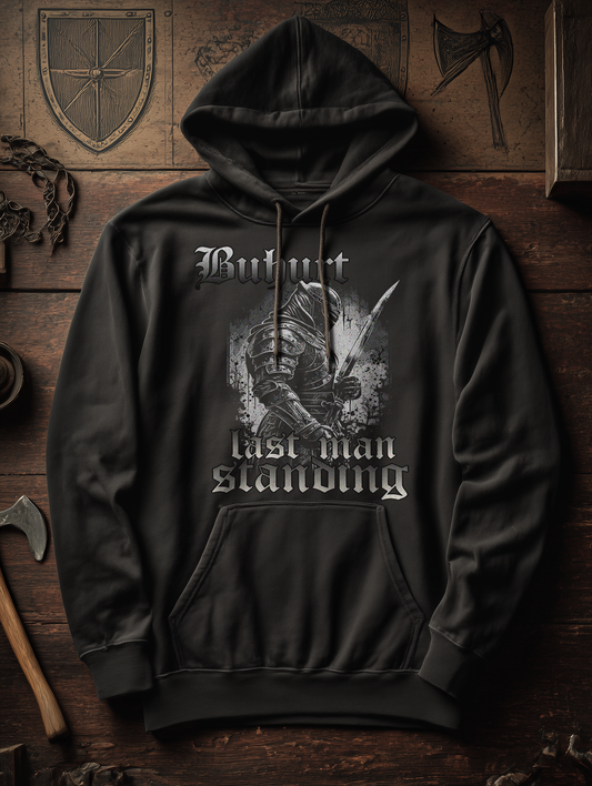Buhurt Herren Hoodie - "Last Man Standing" Bouhourt Männer Hoodie