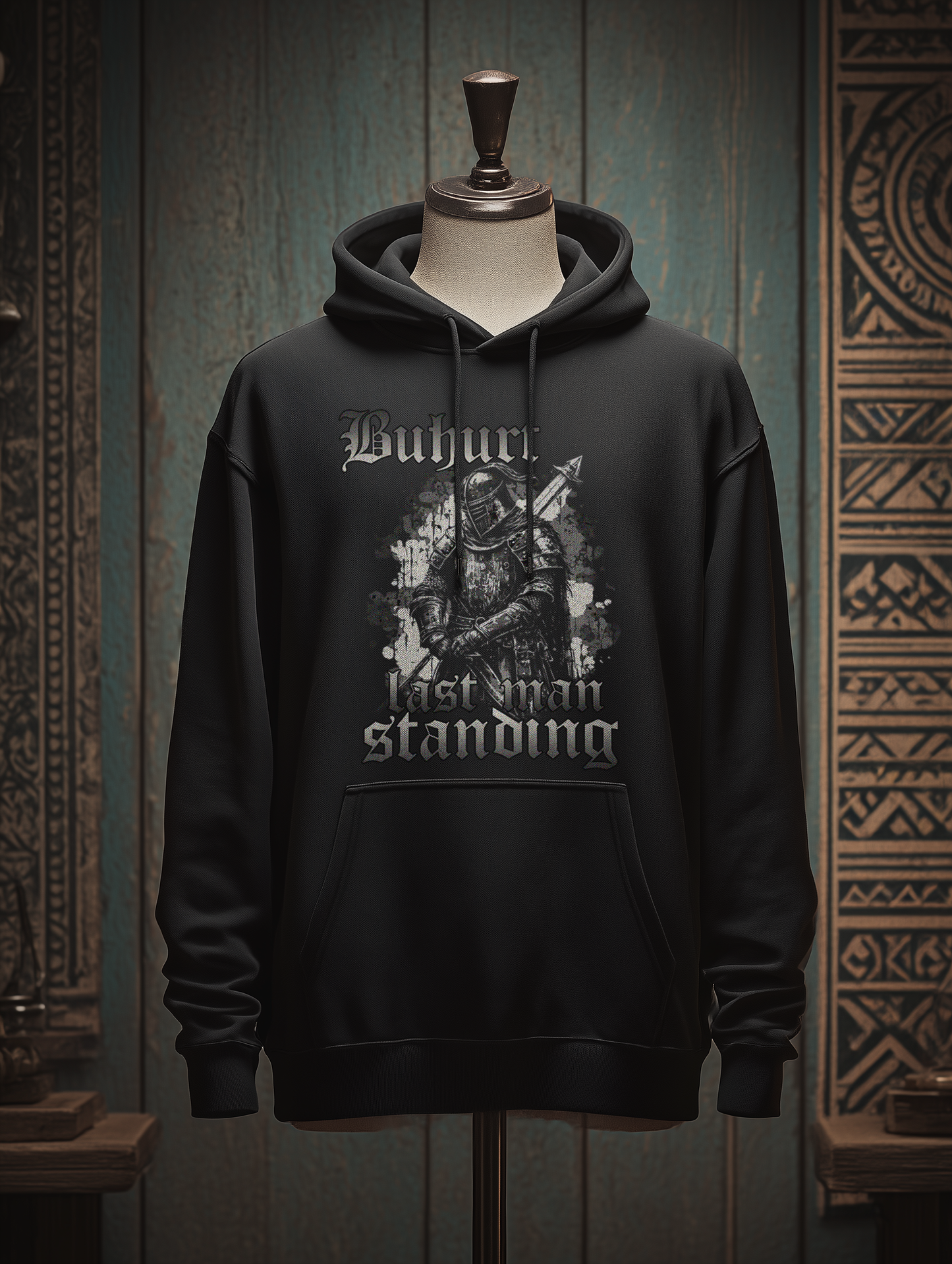 Buhurt Herren Hoodie | Last Man Standing | Bouhourt Männer Hoodie