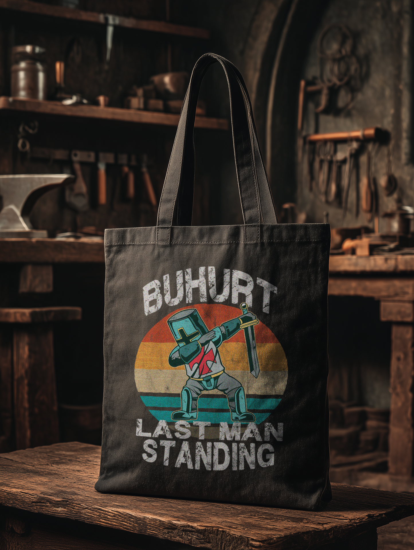 Buhurt Last Man Standing – Dabbing – Bio Stoffbeutel
