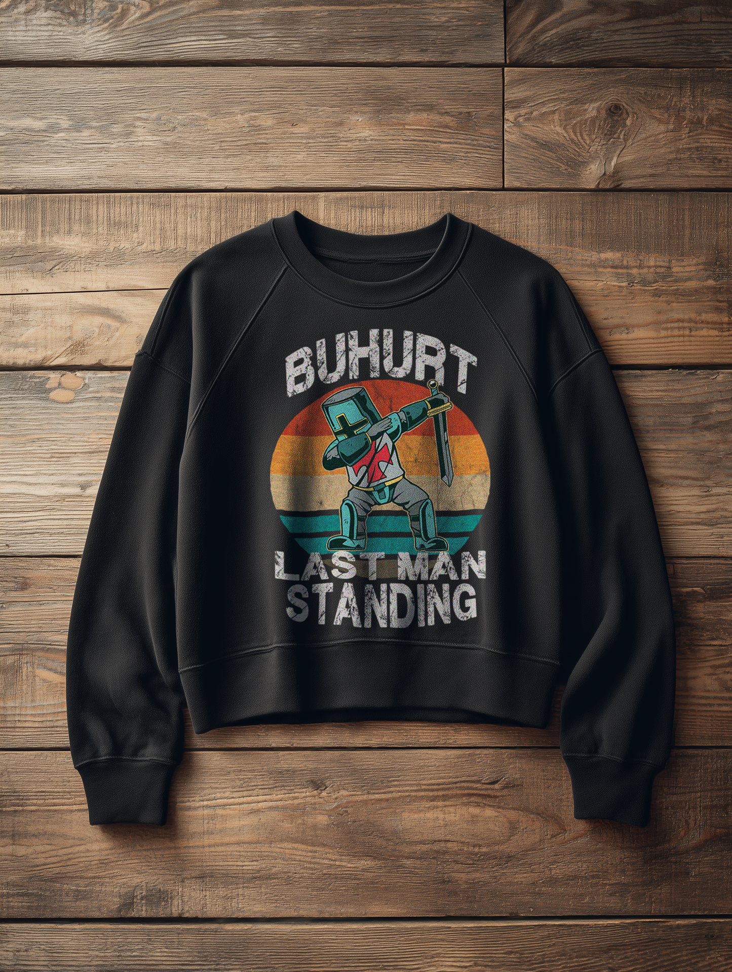 Dabing Cartoon Ritter - Damen Bio Boxcut Sweatshirt