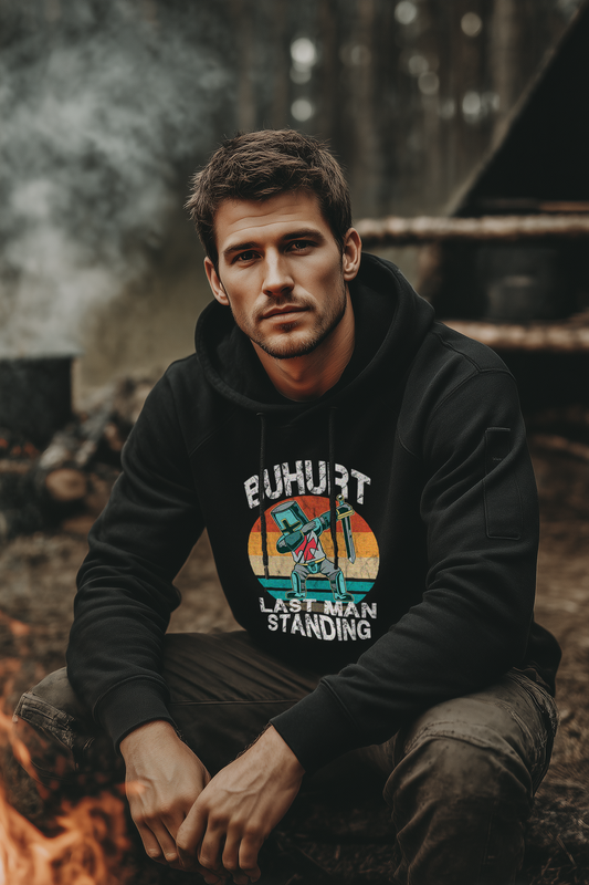 Buhurt Herren Hoodie - Dabing Cartoon Ritter Last Man Standing