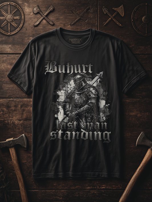 Heavy Oversized Organic T-Shirt- Buhurt Is Life