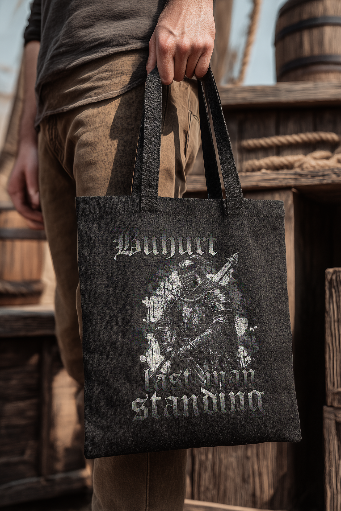 Buhurt Last Man Standing | Bio Stoffbeutel