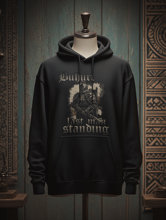 Herren Buhurt Hoodie | Buhurt „Last Man Standing“ | Bouhourt Männer Pullover