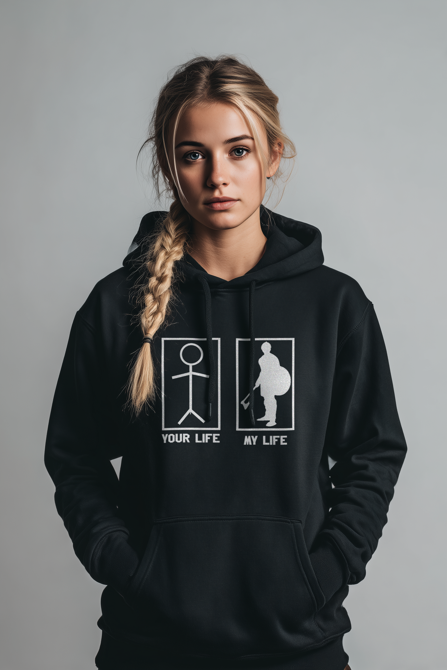 Your Life – My Life – Buhurt Damen Hoodie