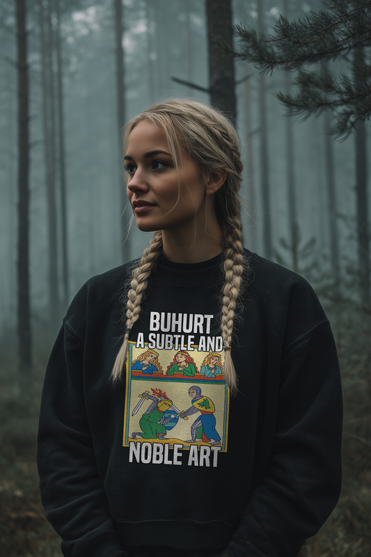 Damen Bio Boxcut Sweatshirt - "Eine Subtile Und Noble Kunst" Bouhourt Sweatshirt