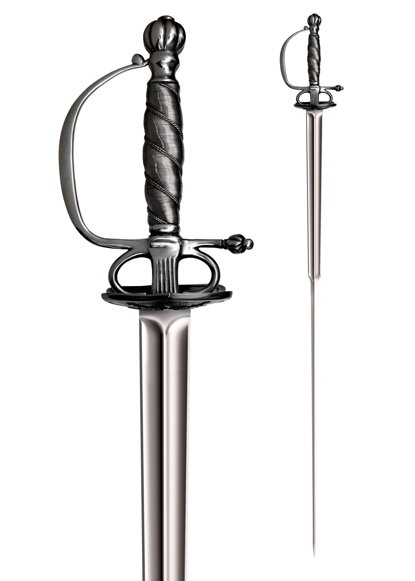 Cold Steel Colichemarde Schwert mit Lederscheide
