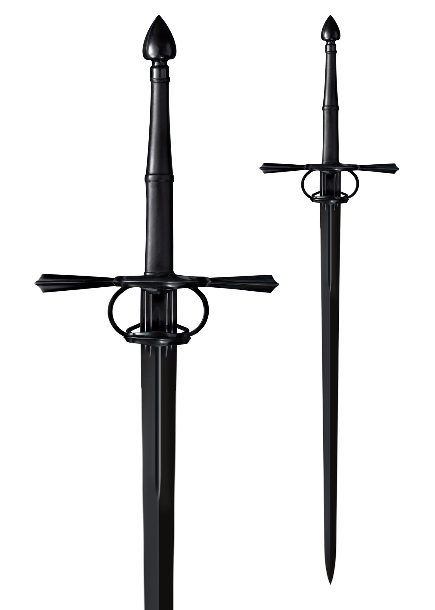 MAA LaFontaine Kriegsschwert – Großes HEMA Langschwert mit Gun-Metal-Finish