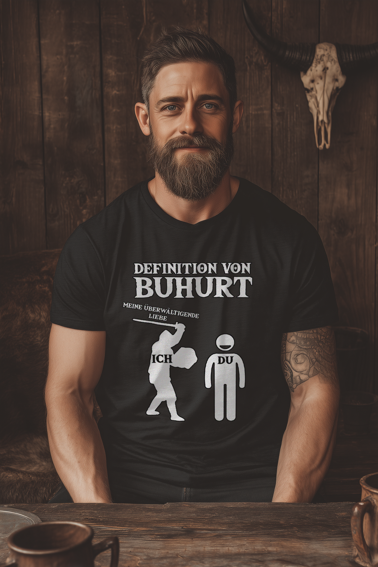 Buhurt Herren Premium T-Shirt - Die Definition von Buhurt