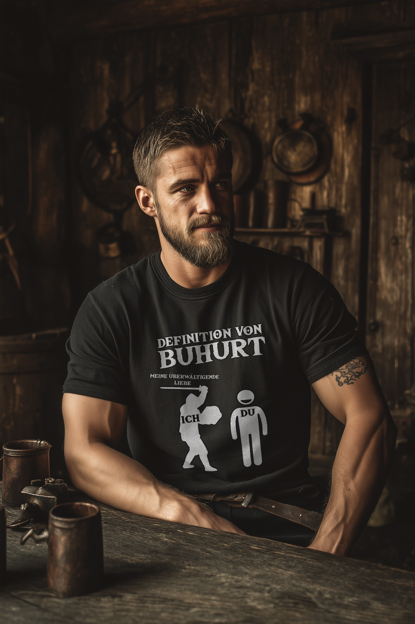 Buhurt Herren Premium T-Shirt - Die Definition von Buhurt