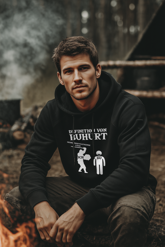 Buhurt Herren Hoodie - Die Definition von Buhurt