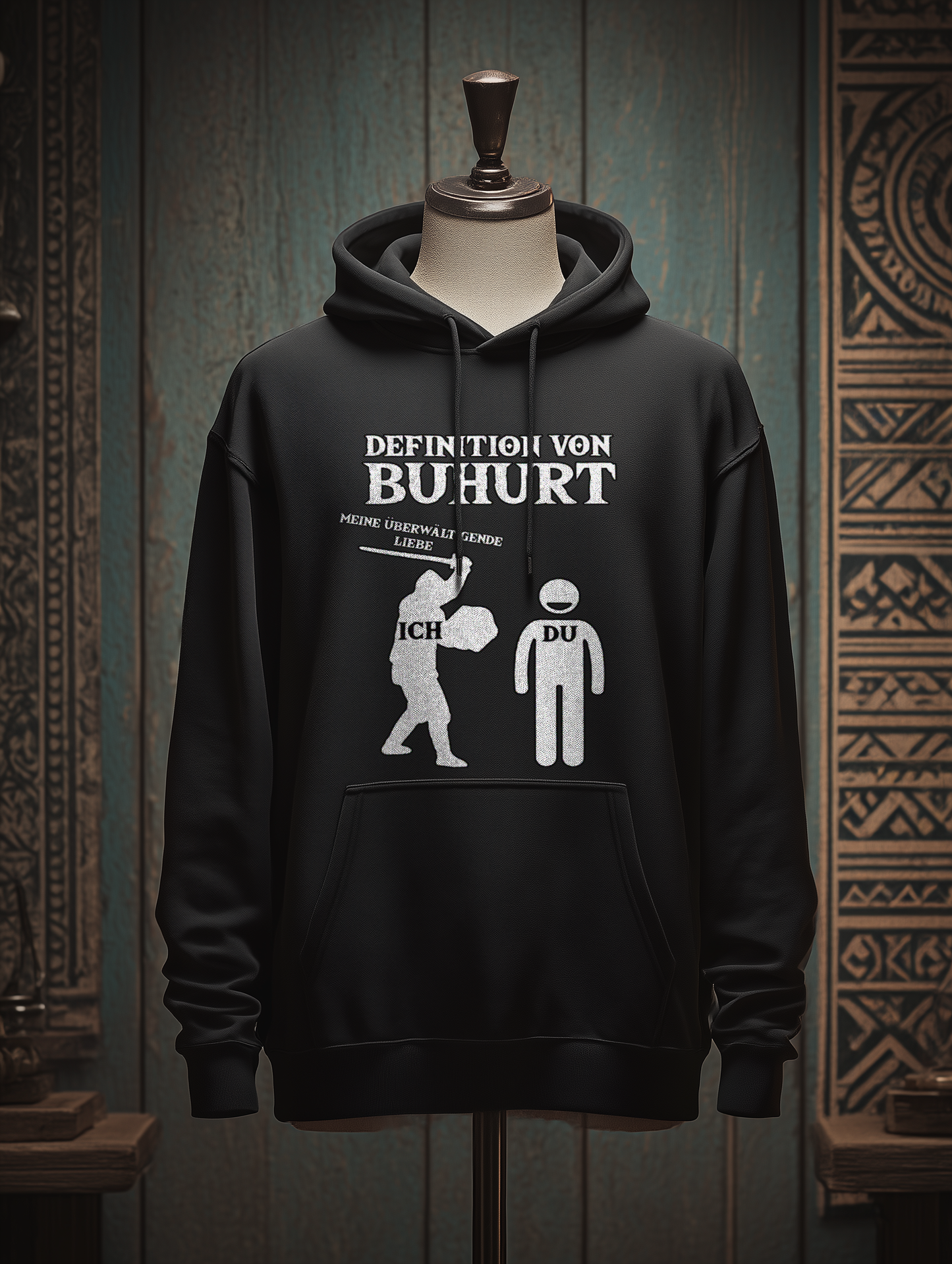 Buhurt Herren Hoodie - Die Definition von Buhurt