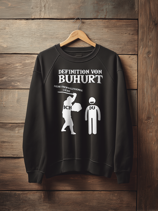 Definition von Buhurt |Damen Bio Oversized Sweatshirt| Frauen Bouhourt Pullover