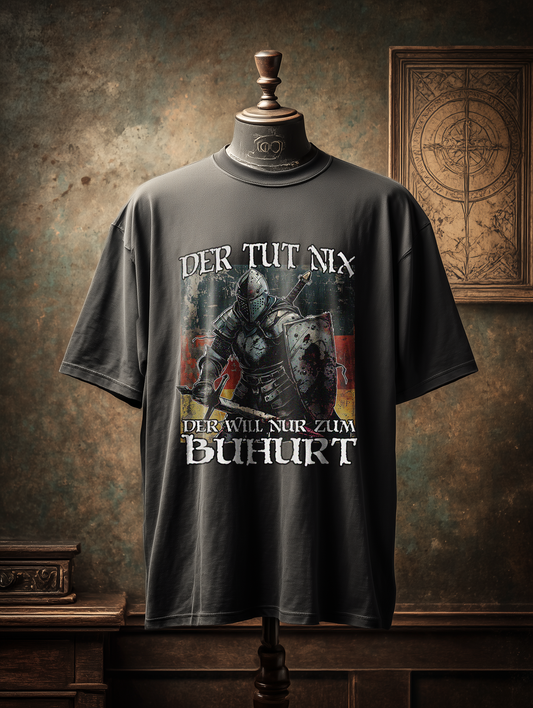 Der tut nix Buhurt T-Shirt Herren 240g Bio Baumwolle | HEMA Mittelalter Shirt