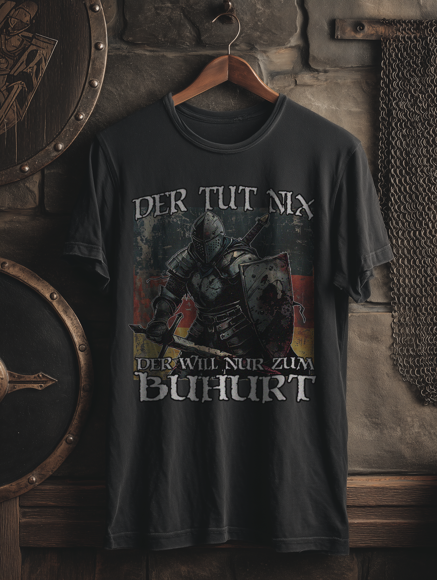 Herren Premium T-Shirt – Buhurt "Der Tut Nix" | Buhurt Geschenk