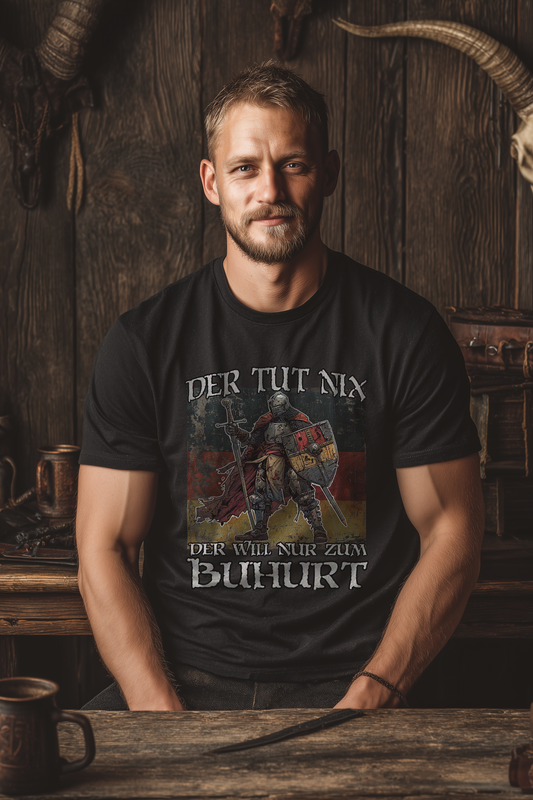 Buhurt Herren Premium T-Shirt | Der Tut Nix | Bouhourt Männer Shirt