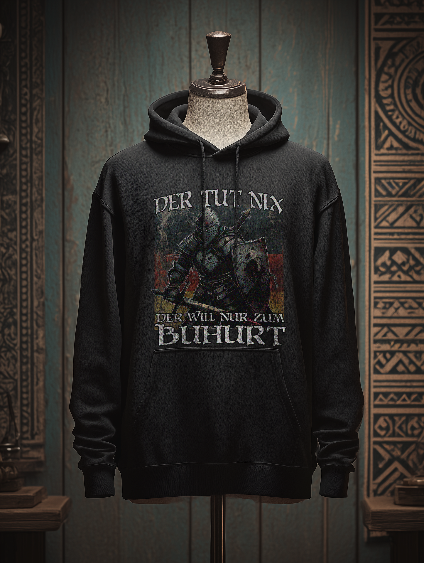 Buhurt Herren Hoodie – Buhurt "Der Tut Nix" | Buhurt Geschenk