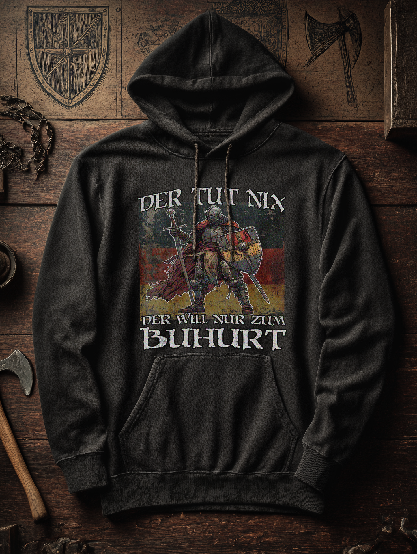 Buhurt Herren Hoodie | Der Tut Nix | Bouhourt Männer Hoodie