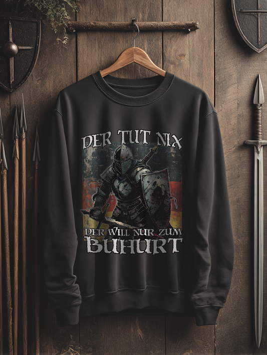 Buhurt Herren Premium Sweatshirt -  Buhurt "Der Tut Nix" | Buhurt Geschenk