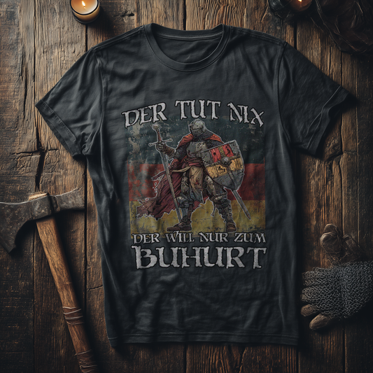Buhurt Herren Premium T-Shirt | Der Tut Nix | Bouhourt Männer Shirt