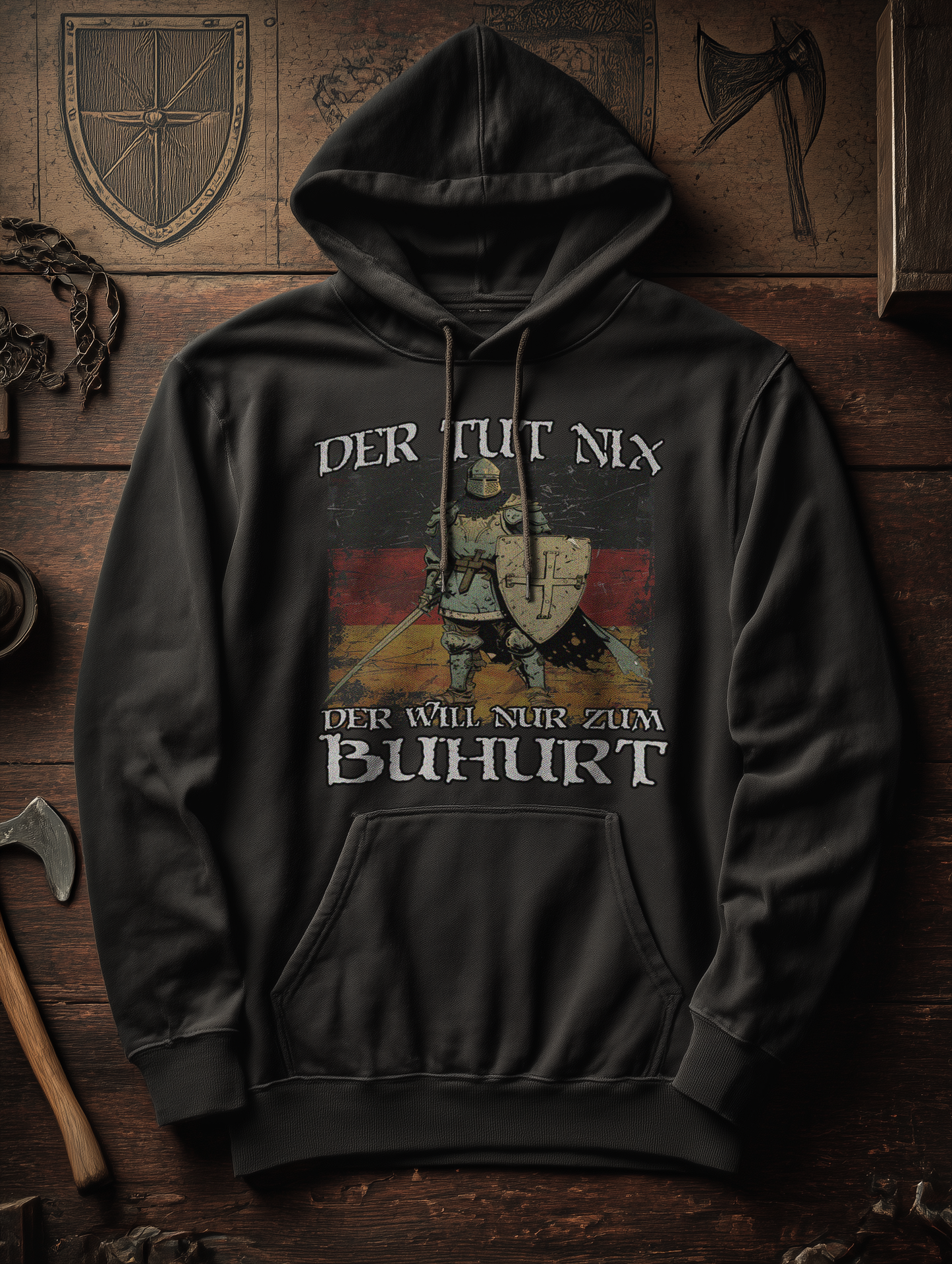 Buhurt Herren Hoodie | Der Tut Nix | Bouhourt Männer Hoodie