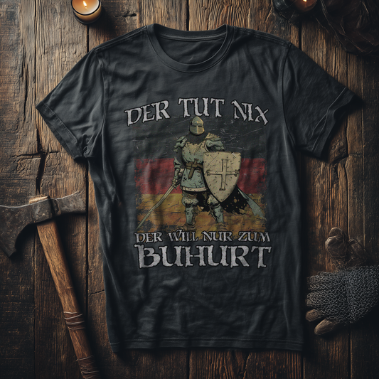 Buhurt Herren Premium T-Shirt | Der Tut Nix | Bouhourt Männer Shirt