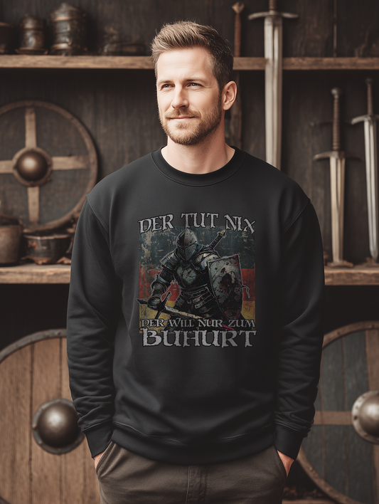 Buhurt Herren Premium Sweatshirt -  Buhurt "Der Tut Nix" | Buhurt Geschenk