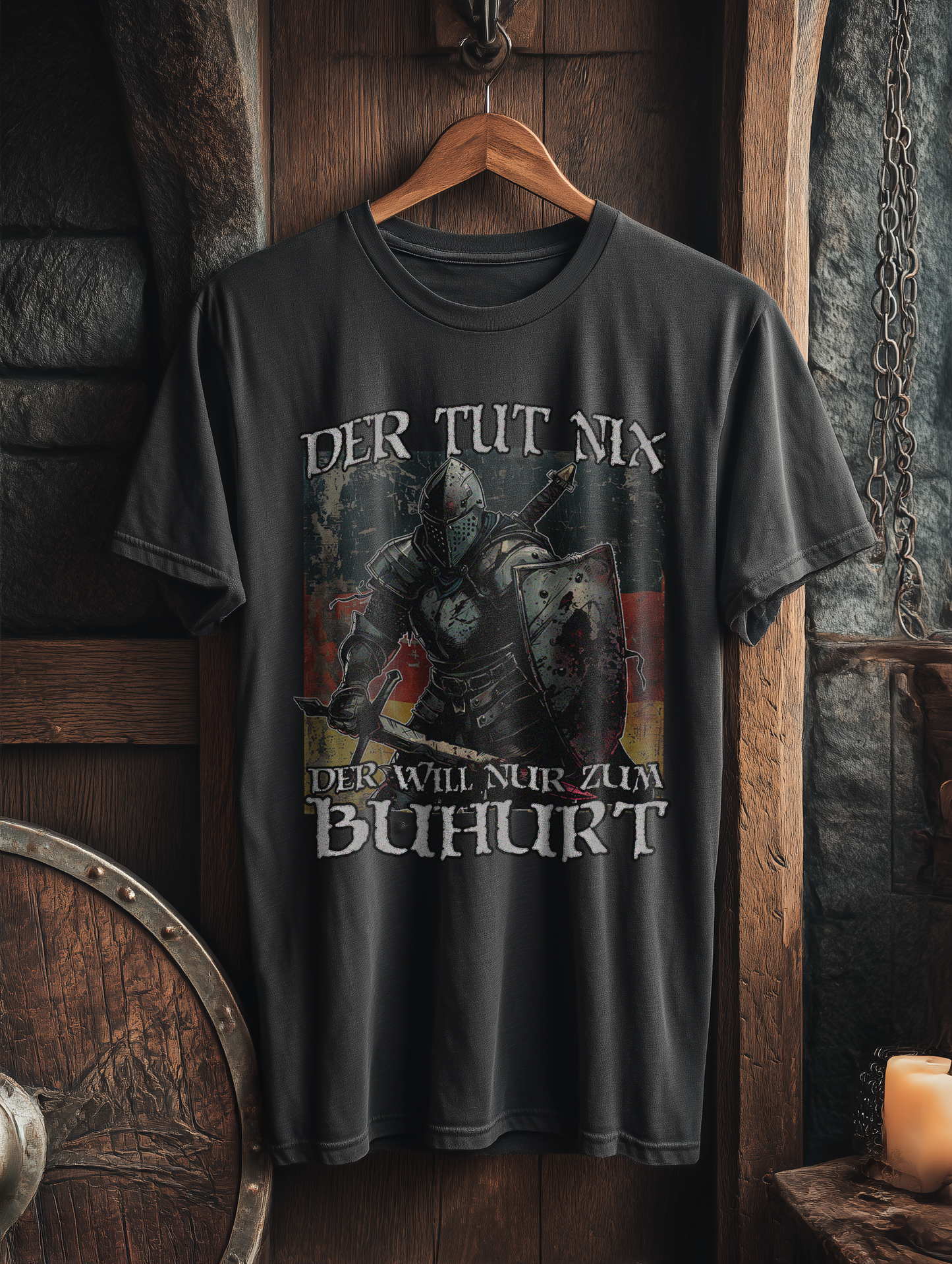 Herren Premium T-Shirt – Buhurt "Der Tut Nix" | Buhurt Geschenk