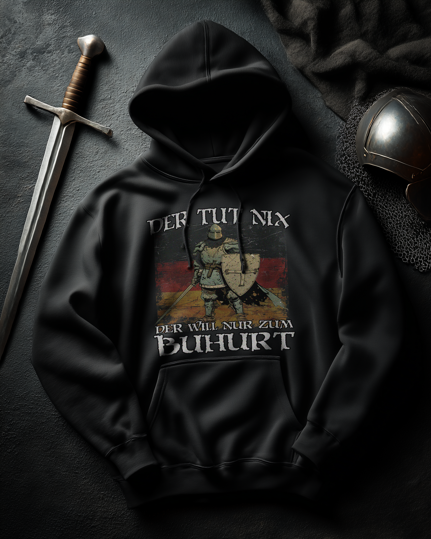 Buhurt Herren Hoodie | Der Tut Nix | Bouhourt Männer Hoodie