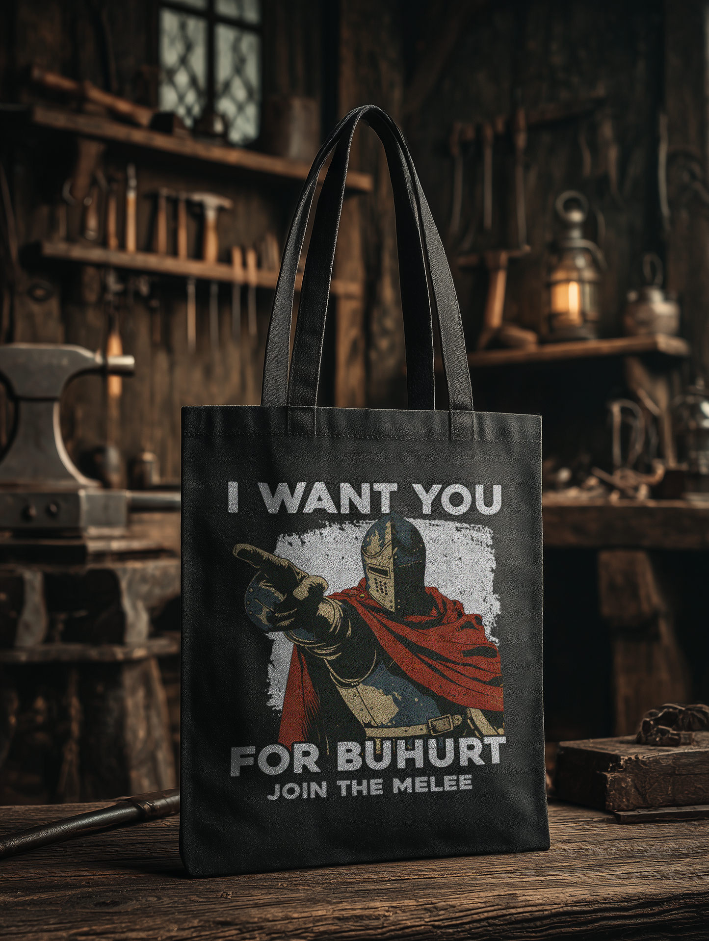 I Want You for Buhurt | Bio Stoffbeutel