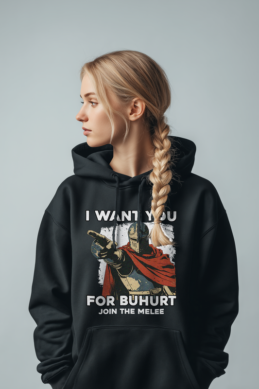 Join the Melee – Buhurt Ritter – Bouhourt Damen Hoodie
