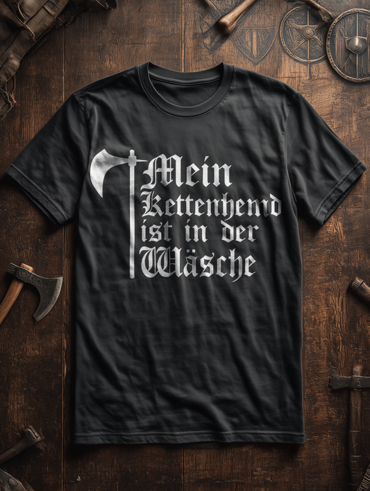 Buhurt Mein Kettenhemd Shirt 240g Oversize Herren Bio T-Shirt