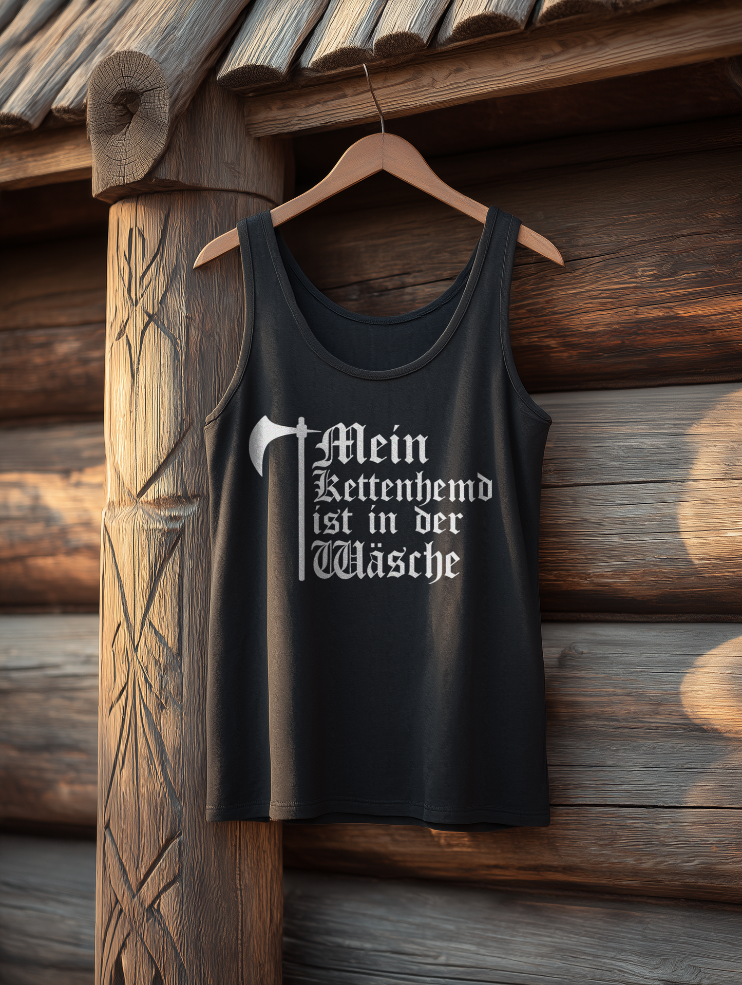 Mein Kettenhemd ist in der Wäsche Damen Tank Top Frauen Bio Tank Top