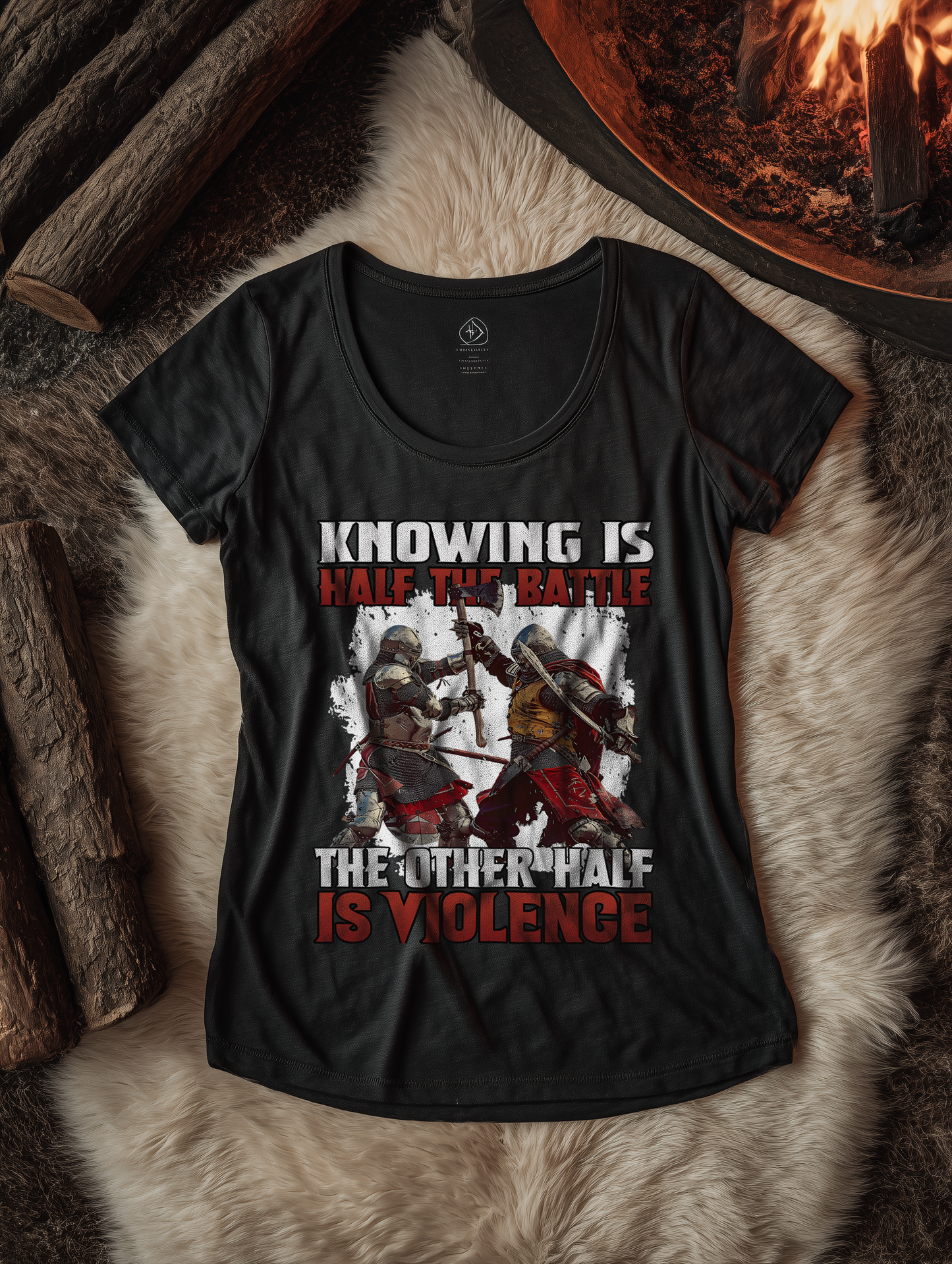 Knowing Is Half The Battle Buhurt Damen Shirt- Frauen Lightweight Bio T-Shirt