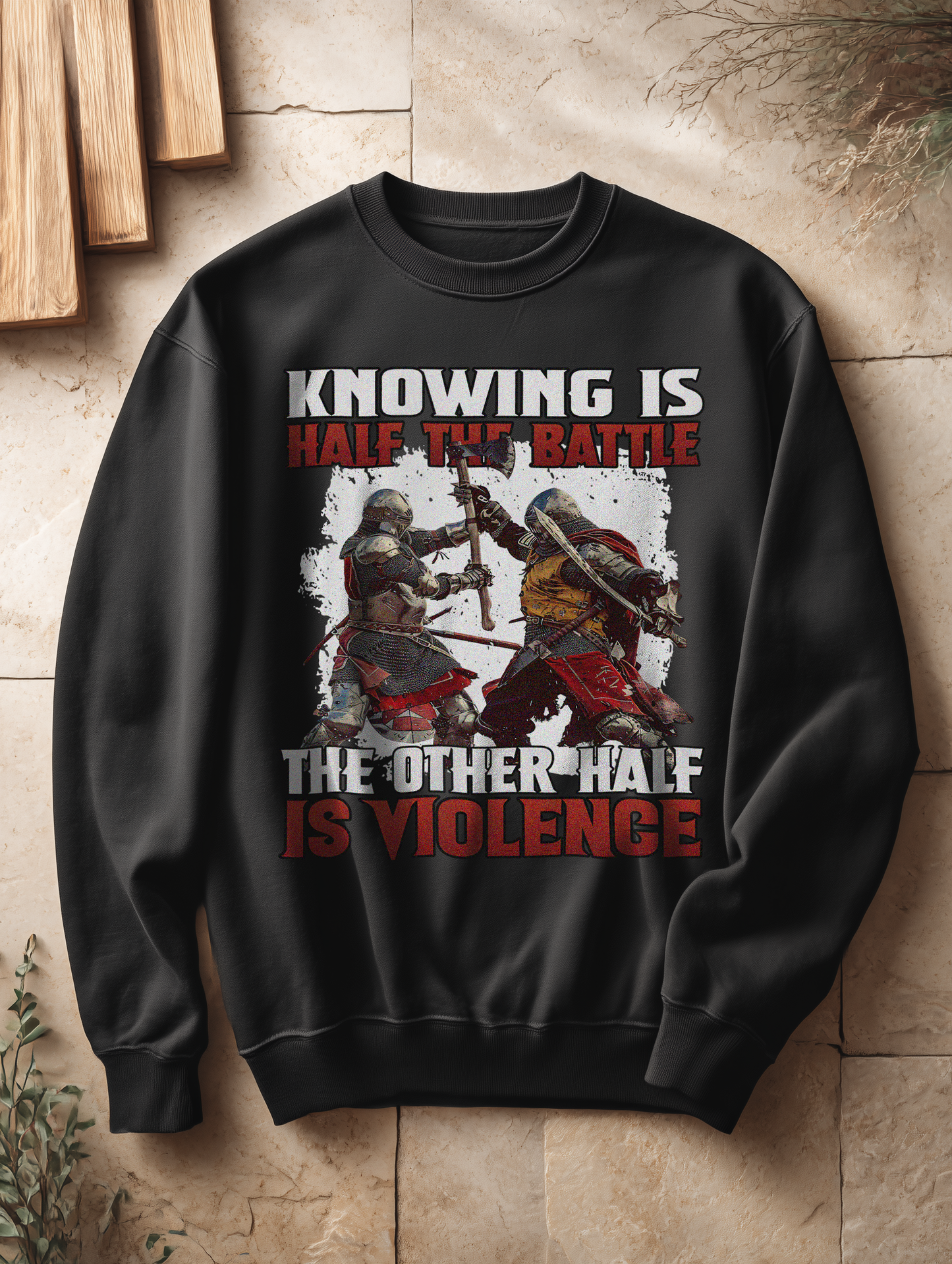 The Other Half Is Violence - Womens Organic Oversized Sweatshirt