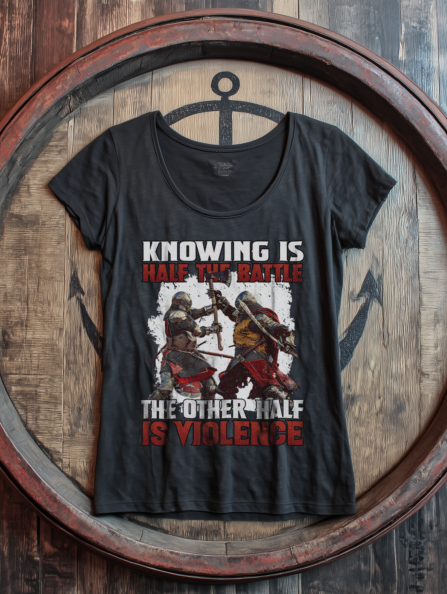 Knowing Is Half The Battle Buhurt Damen Shirt- Frauen Lightweight Bio T-Shirt