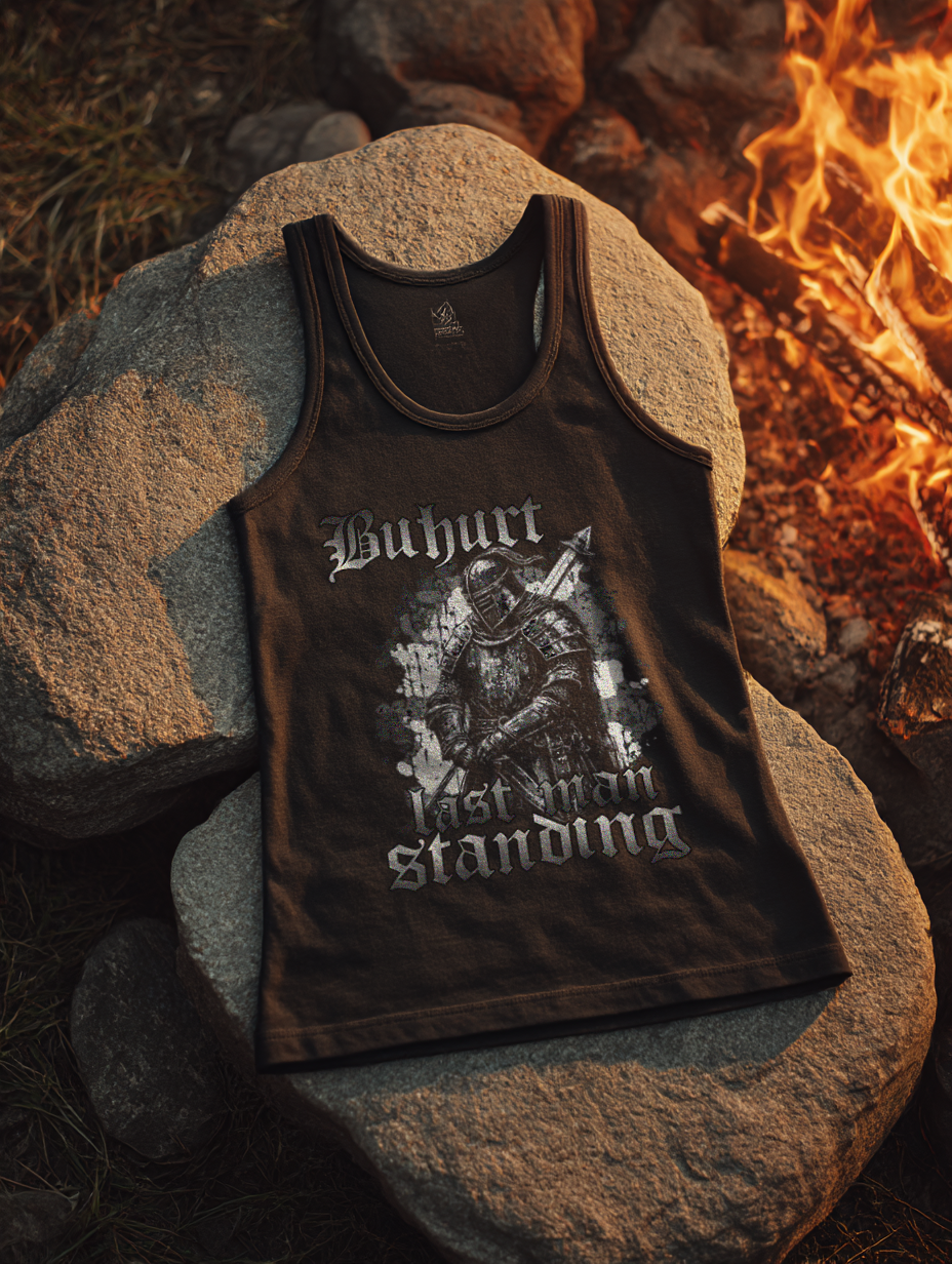 Buhurt Last Man Standing Vintage Damen Tank Top - Frauen Bio Tank-Top