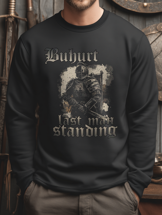 Buhurt Herren Sweatshirt |„Last Man Standing“ | Herren Premium Sweatshirt