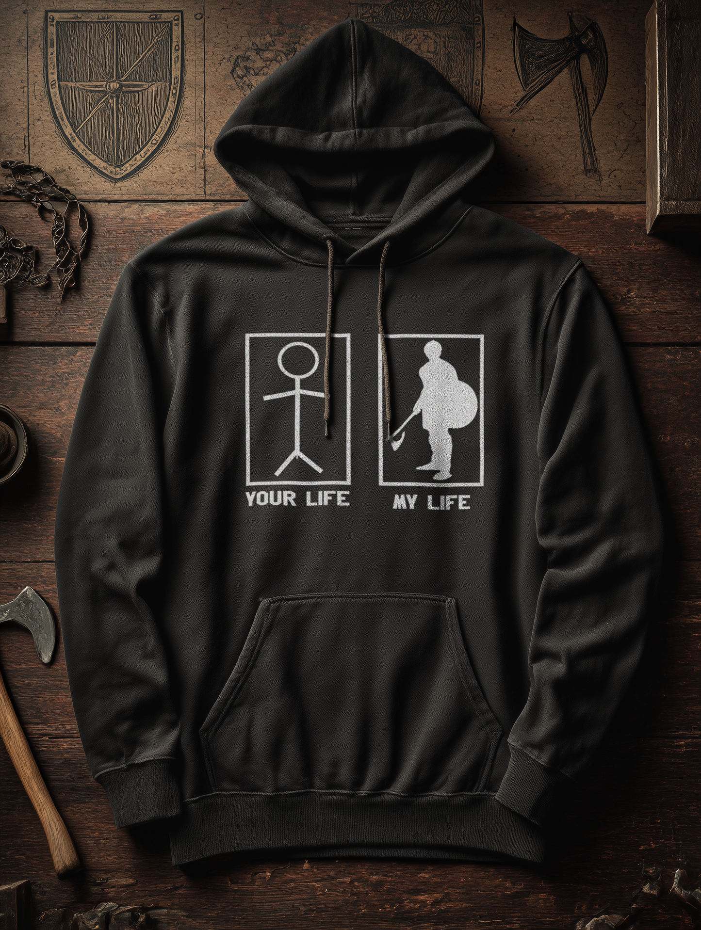 Buhurt Herren Hoodie - My Buhurt Life- Bouhourt Männer Pullover