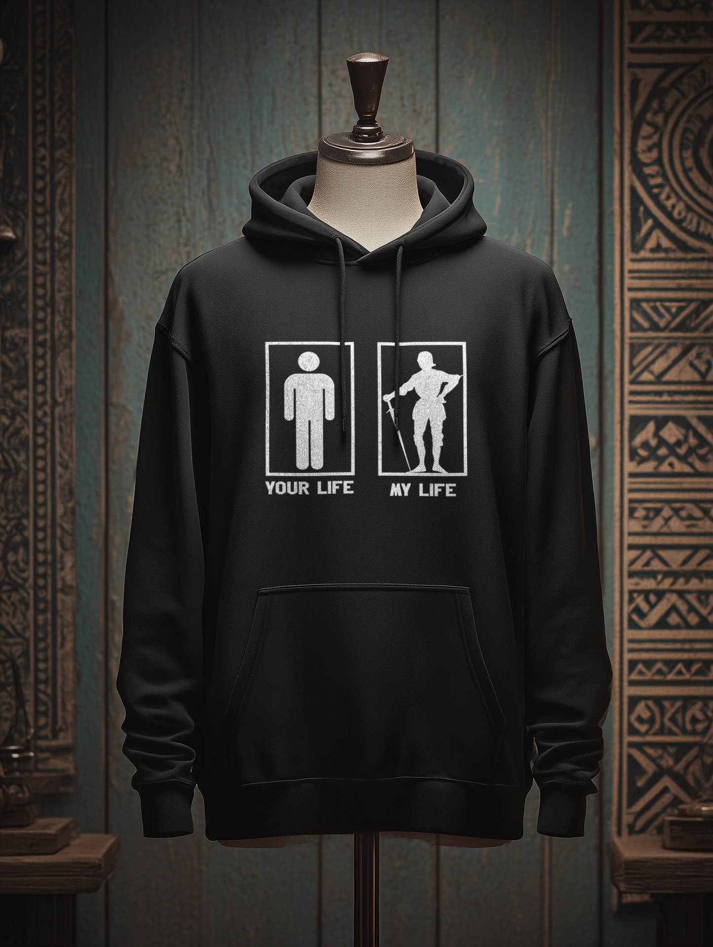 Buhurt Herren Hoodie - My Buhurt Life. Bouhourt Männer Hoodie